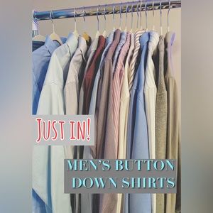 New closet additions! Men’s button down shirts